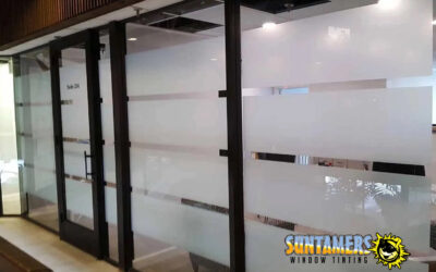 Commercial Decorative Window Film For Privacy & Branding